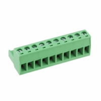 OSTTJ107150 TERM BLOCK PLUG 5MM 10POS