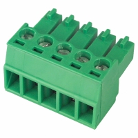 EDZ1550/5 TERM BLOCK PLUG 3.81MM 5POS