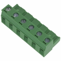 EDZ960/6 TERM BLOCK PLUG 7.62MM 6POS