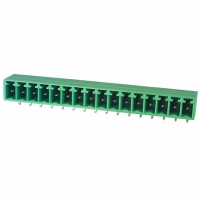 EDSTLZ1550/16 TERM BLOCK HDR 3.81MM 16POS PCB