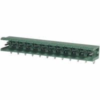 1759114 CONN HEADER RT ANG 12POS 5.08MM