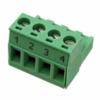 1758377 CONN TERM BLK PLUG 1-4POS 5.08MM
