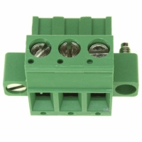 796859-3 TERM BLOCK PLUG 3POS R/A 5.08MM