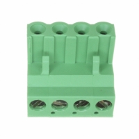 796634-4 TERM BLOCK PLUG 4POS 5.08MM