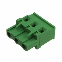 284049-3 TERM BLOCK PLUG 3POS VERT .300