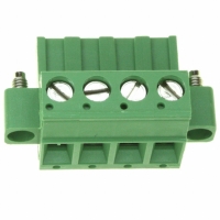 796859-4 TERM BLOCK PLUG 4POS R/A 5.08MM