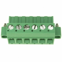 796858-6 TERM BLOCK PLUG 6POS R/A 5MM