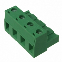 OSTTJ040150 TERM BLOCK PLUG 7.62MM 4POS