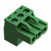 20020006-G031B01LF TERM BLOCK PLUG 3POS 5.00MM