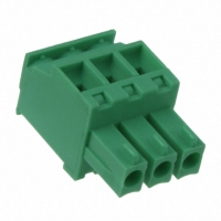 20020008-D031B01LF TERM BLOCK PLUG 3POS 3.81MM