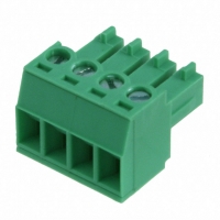 20020004-D041B01LF TERM BLOCK PLUG 4POS 3.81MM