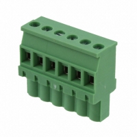 OSTTS06515B TERM BLOCK PLUG 5.08MM 6POS