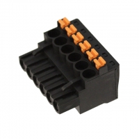 1000070001 CONN TERM BLOCK 5.08MM 6POS BLK