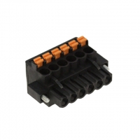 1000260001 CONN TERM BLOCK 5.08MM 6POS BLK