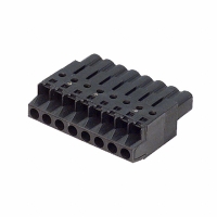 1500110000 TERM BLOCK SOCKET 8POS 5.08MM BK