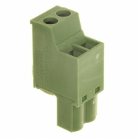 1777280 TERM BLK PLUG 2POS 5.08MM GRN