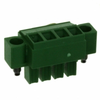 284511-4 TERM BLOCK PLUG 4POS 3.81MM