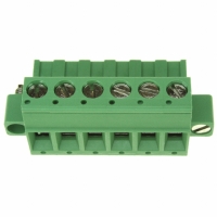 796859-6 TERM BLOCK PLUG 6POS R/A 5.08MM