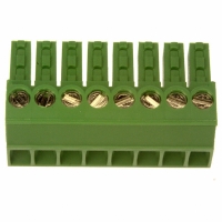 284506-8 TERM BLOCK PLUG 8POS 3.5MM