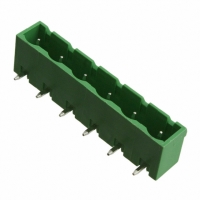 OSTOQ060151 TERM BLOCK HDR 7.62MM 6POS PCB