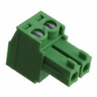 20020004-D021B01LF TERM BLOCK PLUG 2POS 3.81MM