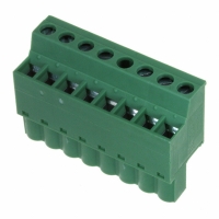 1777345 TERM BLK PLUG 8POS 5.08MM GRN