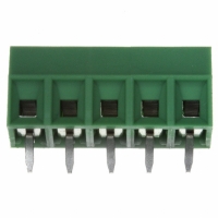 1727049 TERM BLOCK 5POS 3.81MM PCB GRN