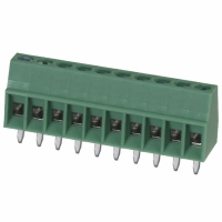 1725737 CONN TERM BLOCK 2.54MM 10POS