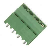 282841-4 TERM BLOCK 4POS SIDE ENT 5.08MM