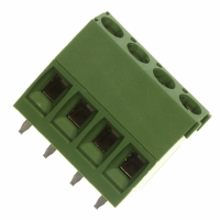 284392-4 TERM BLOCK 4POS SIDE ENT 3.81MM