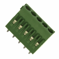 284391-5 TERM BLOCK 5POS SIDE ENT 3.5MM