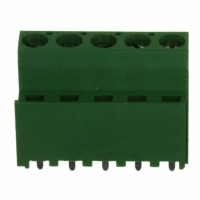 282857-5 TERM BLOCK 5POS SIDE ENT 5.08MM