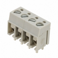 OSTVA040180 TERMINAL BLOCK 5MM VERT 4POS