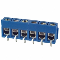 ED500/6DS TERMINAL BLOCK 5MM 6POS PCB