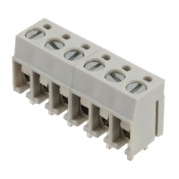 OSTVA060180 TERMINAL BLOCK 5MM VERT 6POS