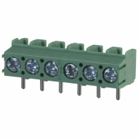 1935352 TERM BLOCK PCB 6POS 5.0MM GREEN