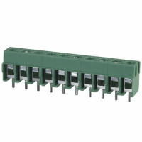 1935242 TERM BLOCK PCB 10POS 5.0MM GREEN