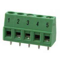 1718003 CONN TERMINAL BLOCK 1-5POS 5MM