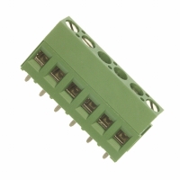 282841-6 TERM BLOCK 6POS SIDE ENT 5.08MM