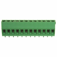 1-284392-2 TERM BLOCK 12POS SIDE ENT 3.81MM