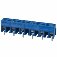 OSTTE061161 TERMINAL BLOCK 7MM VERT 6POS PCB