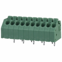 1985276 TERM BLOCK PCB 10POS 3.5MM GREEN