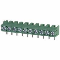 1935394 TERM BLOCK PCB 10POS 5.0MM GREEN