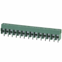 1935284 TERM BLOCK PCB 14POS 5.0MM GREEN