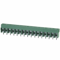 1935307 TERM BLOCK PCB 16POS 5.0MM GREEN