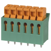 1706219 CONN TERM BLOCK 3.81MM 6POS IDC
