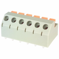 EDZ4301/6-KD TERMINAL BLOCK 5.08MM 6POS PCB