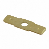 62627-2 CONN TAB FASTON BRASS .250