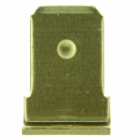 41339 CONN TAB FASTON .250 BRASS