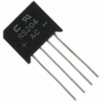 RS204-G RECT BRIDGE CELL 400V 2A RS-2